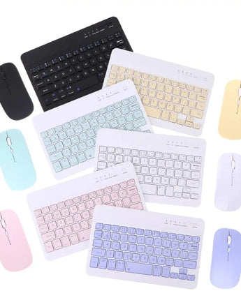 Bluetooth-compatible Keyboard and Mouse For iPad Xiaomi Samsung Huawei Phone Tablet Wireless Keyboard For Android IOS Windows