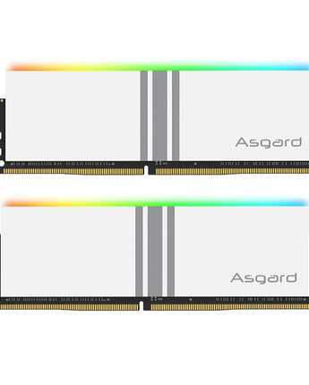 Asgard  Valkyrie  Memory DDR4 RAM PC 8GBX2 16GB 32GB 3200MHz 3600MHz RGB RAM White heatsink OC Performance for Desktop