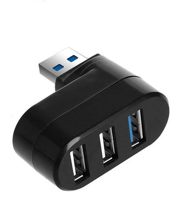 3 Port Multi 2.0 USB HUB Mini USB Hub High Speed Rotate Splitter Adapter For Laptop Notebook For PC Computer Accessories