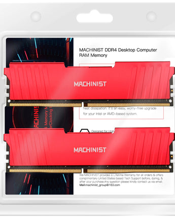 MACHINIST DDR4 RAM ECC 16GB 2133mhz Desktop 8GB 2666mhz Memory support Heat Sink DDR4 RAM PC DIMM for all X99 motherboards